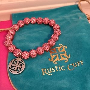 Pink Emerson Rustic Cuff bracelet